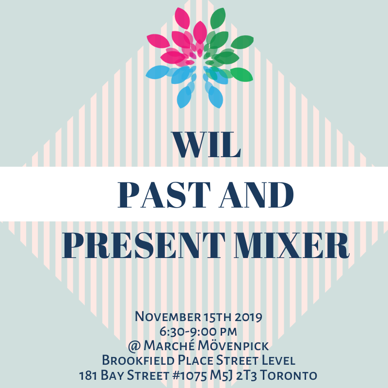 WIL is proud to present the 2019 Past and Present Mixer!

Please note: the mixer is exclusive to 3rd and 4th year undergraduates as well as all graduate students. 

RSVP ASAP: forms.gle/UF4R245uLURY22…

This event is FREE and EXCLUSIVE for all WIL members. …rship-annual-membership.cheddarup.com