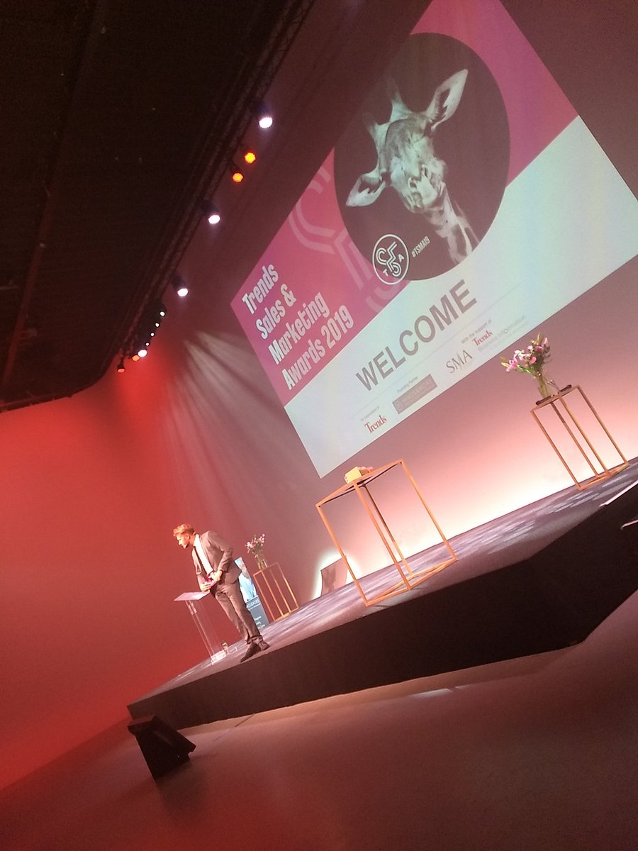 FredBrebant's tweet photo. Et c'est parti pour la première édition des "Trends Sales & Marketing Awards"!
#TSMA19 https://t.co/l2BPL80m3S