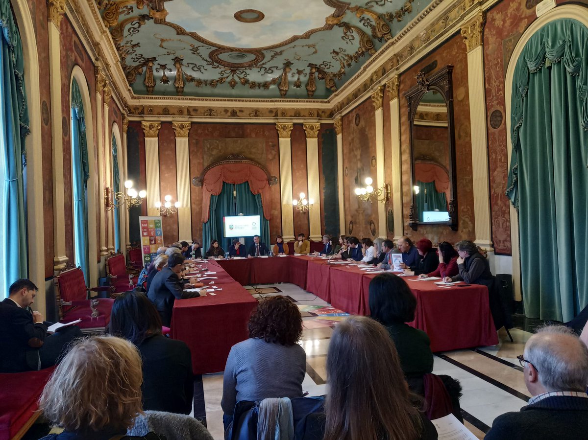 En la jornada de trabajo de la #Agenda2030 #Burgos que organiza el <a href="/Aytoburgos/">Ayuntamiento de Burgos</a>