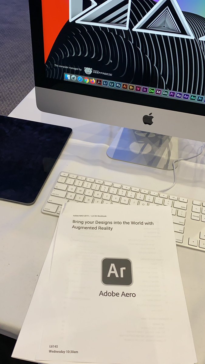 simps00's tweet image. Excited to start this #AdobeAero course @adobemax . Maybe next year we can build this workbook into a @tiledco #microapp ?
