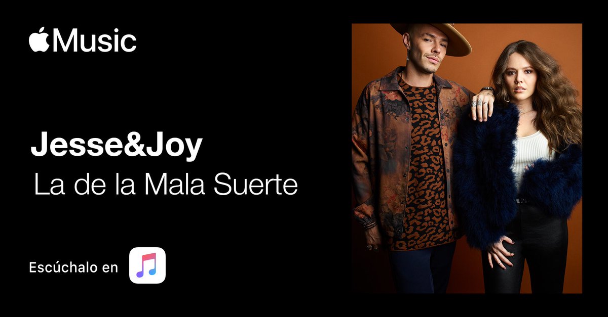 ¿Sabías qué algunas de las grandes influencias musicales de <a href="/jesseyjoy/">Jesse & Joy Oficial</a>, gracias a su mamá, son <a href="/Neilyoung/">Neil Young</a>, <a href="/ArethaFranklin/">Aretha Franklin</a> y #TheCarpenters? Escucha "La de la Mala Suerte" en #AllTimeSounds de <a href="/TopsifyMx/">Topsify Mexico</a> desde <a href="/AppleMusicES/">Apple Music en Español</a> 🎧
▶️ apple.co/314sMDl