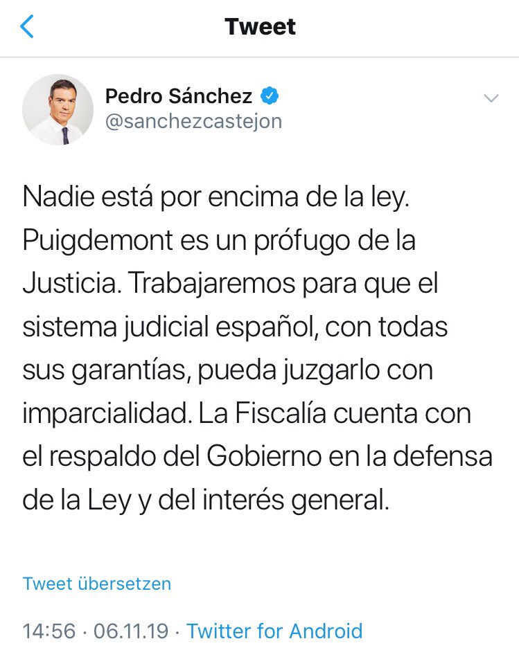 Engel34123095's tweet photo. Der span. MP Sánchez plaudert aus dem Nähkästchen hinsichtlich der fehlenden Gewaltenteilung im EU-Staat #Spanien. Die Staatsanwaltschaft tut so, als sei sie irritiert und versucht zurückzurudern. Die Justiz in Belgien und Schottland wird es interessieren. #ThisIsTheRealsPain https://t.co/WqCBWv4qJr