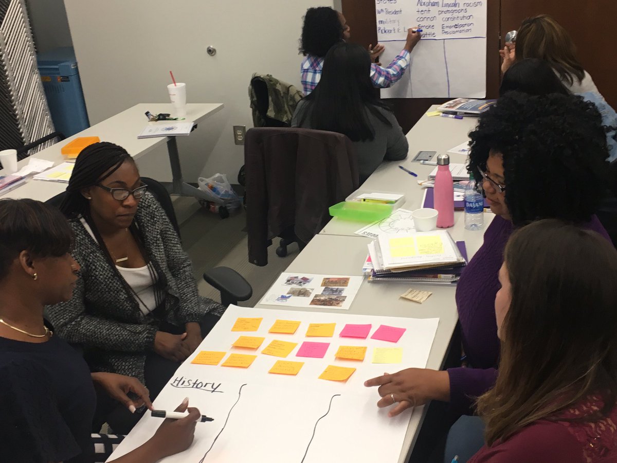 EsolFulton's tweet photo. A great day of SIOP with our South Fulton teachers! #listgrouplabel #QuizletLive @SIOPModel https://t.co/i5zSeEKG99
