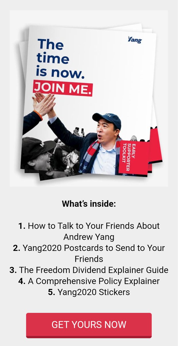 StephanieGladd4's tweet photo. I got mine! Did you get your Toolkit to help you speak #YangsWord? Get yours now!
https://t.co/PVjDyb1FbD https://t.co/m0NdqtKmZy