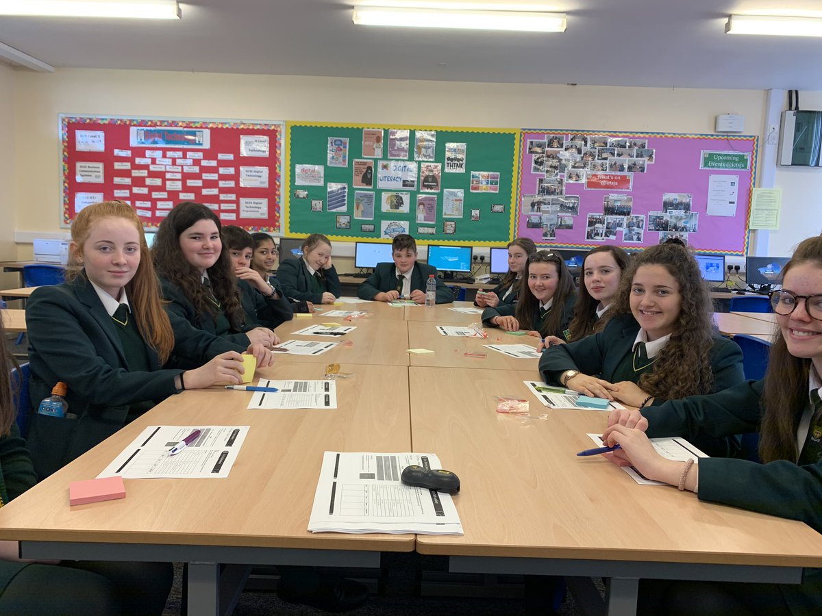narelle_allen's tweet photo. Today we were in @SJS41 (St Joseph’s Grammar), with our #python course. We started with our #innovative unplugged activities before jumping onto the computers with @AzureNotebooks! Amazing to see how quick the young people are grasping the content! :) #hivetechacademy @PwC_NI https://t.co/1BBoFoaSx5