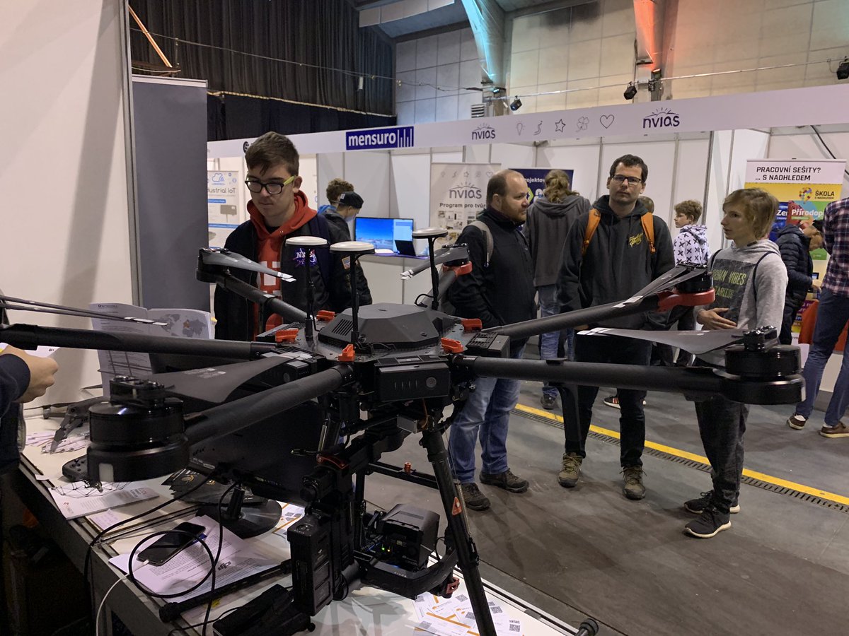 WorkswellCZ's tweet photo. #Workswell @ #DronEdge2019 in #Pilsen, #CzechRepublic 🇨🇿

Gallery:
https://t.co/qjNRFtpljf

#InfraredOnYourSide #Drony #WorkswellWIRISAgro #Drones
#ThermalImaging #DroneCamera #DronEdge #WIRISAgro #Workswell #ThermalCamera #UAV https://t.co/v6emF4F32n