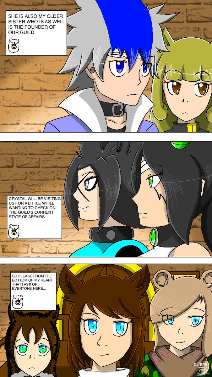 Darkdragonjoe's tweet photo. Crystal’s Return Page 5
( I’m sorry this page took a while to finish, life has been busy)
#CrystalsReturn
#OCS
#OriginalArt https://t.co/GS9W2BaAqr