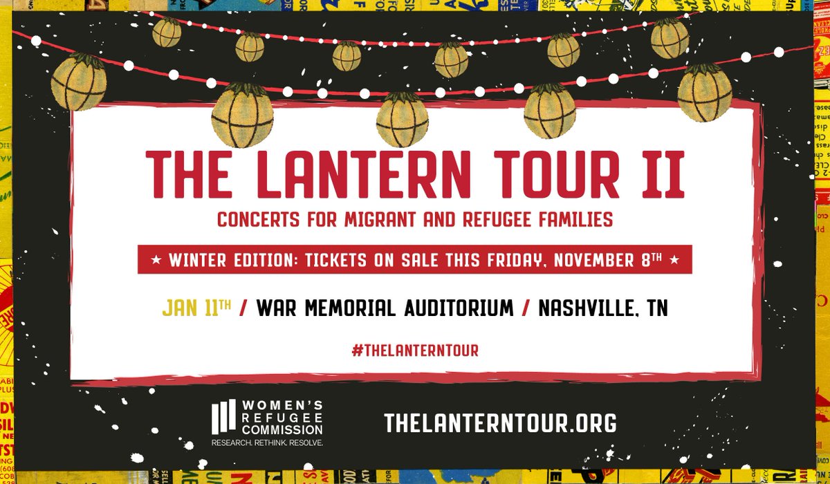 Nashville—join Emmylou, @SherylCrow, @SteveEarle, @JerryDouglas, @MillerBudMusic, and @AmyRay for the #TheLanternTour II concert at @wmarocks on January 11. Proceeds benefit @WRcommission. Tickets on sale Friday at 10am ET: TheLanternTour.org