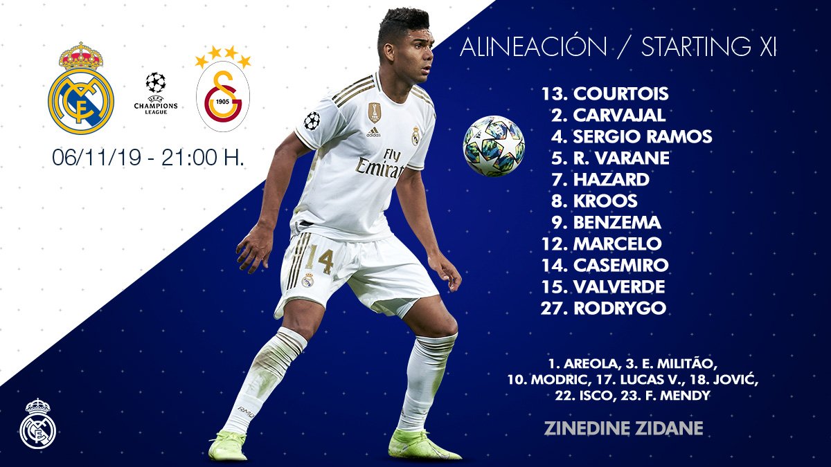 RealMadrid - [Matchday] Link Streaming Real Madrid vs Galatasaray EItek5hWkAArTQG