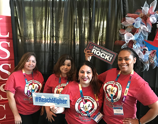 SMCounselorNeal's tweet photo. GPISD counselors attended the annual Lone Star State School Counselor Conference where they were given great learning opportunities for their professional development.@GPISDCounseling @LSSSCA1 #LSSSCA2019 https://t.co/bmcBRcWcVq
