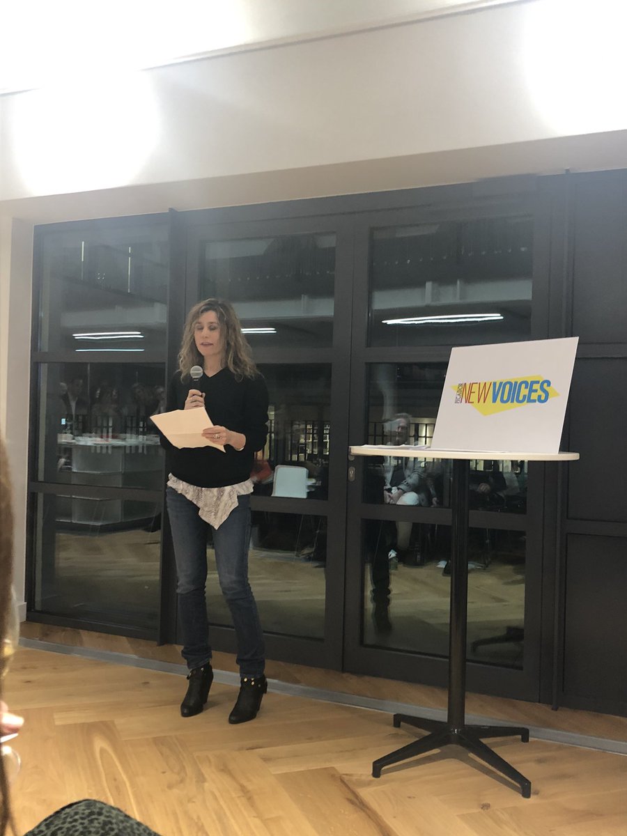 The wonderful Kiare Ladner <a href="/picadorbooks/">Picador Books</a> #newvoices reading brilliantly from NIGHTSHIFT her debut novel - out next summer <a href="/CBGBooks/">Curtis Brown Books</a>