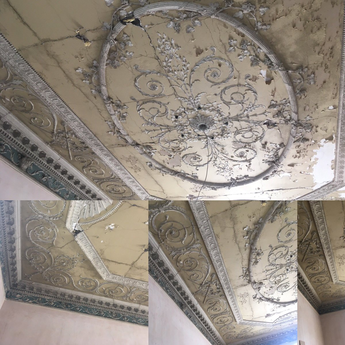 Restoration off a grade 2 listed ceilling underway in South Yorkshire nice little job for me and me team #herrirage #listed
#plaster 
Sheffields finest