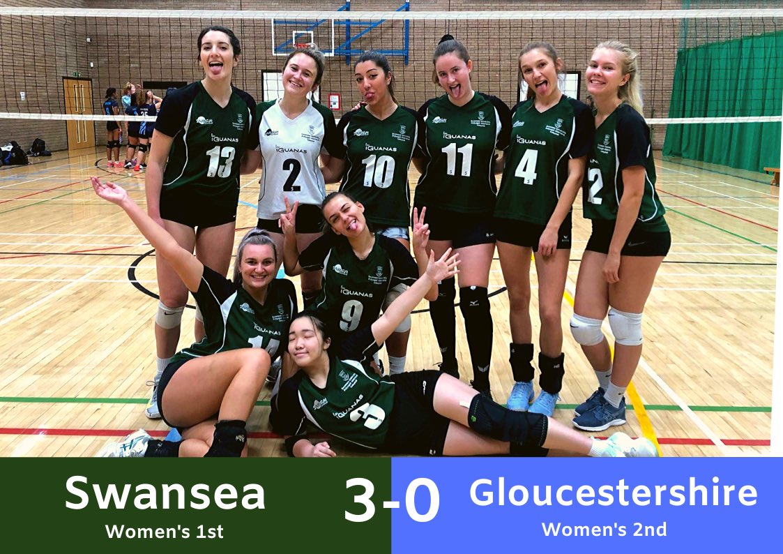 swanseaunivball's tweet photo. Congratulations 🎉 to our Women’s 1st for winning 3-0 for the 4th time in a row😃🏐💚! Keep up the good work ladies 😍!
@Sport_Swansea @swanseauni .
#sportswansea #volleyball #swanseaunivolleyball #ssresult #bleedgreem https://t.co/SfN333b9ql