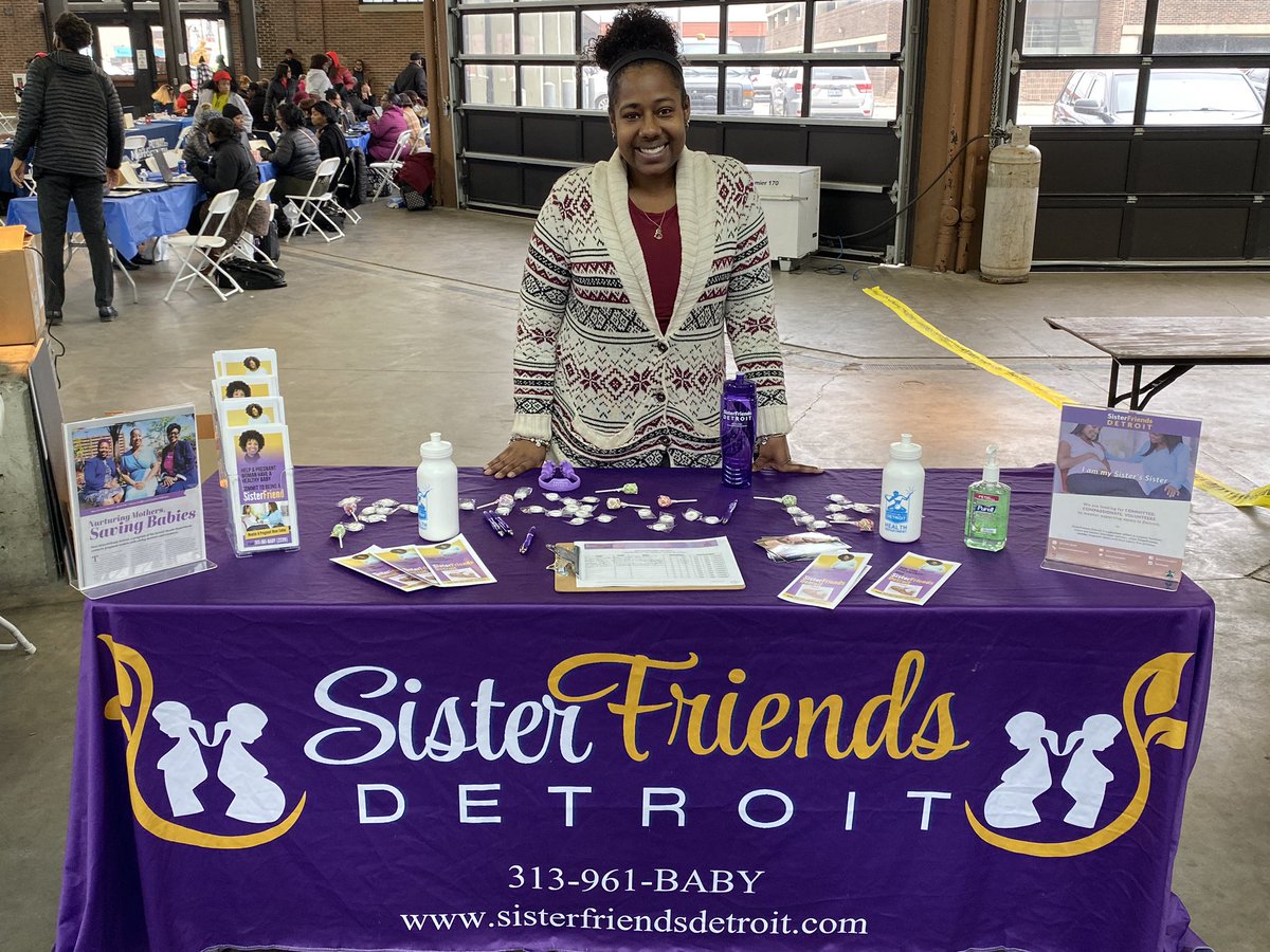 SisterFriendDET's tweet photo. .@SisterFriendDET participated in @DTE_Energy’s Customer Assistance Day today @EasternMarket. Learn more at https://t.co/KAcx5PsLXG. #CommunityHealth #PublicHealth #DetroitHealthDepartment https://t.co/kL1njkOpIv