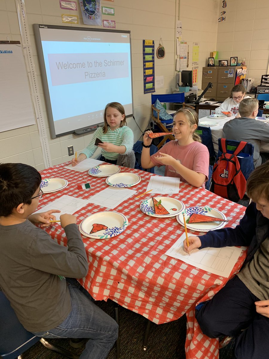 JulieSchirmer2's tweet image. Schirmer Pizzeria: serving up equations.   #orderofoperations #mathisfun @CFESmustangs