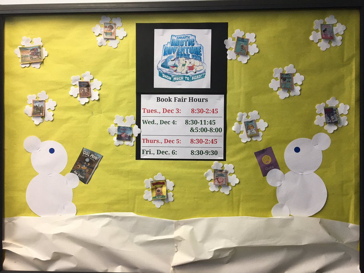 Hood School Library tweet media