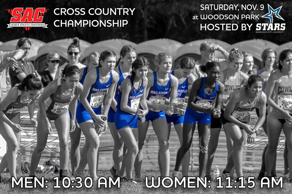 Cheer on the men’s and women’s cross country teams in their conference championship races this Saturday at Woodson Park!

Men's race: 10:30 a.m.
Women's race: 11:15 a.m.

Directions from OCU: okcu.edu/woodsonpark