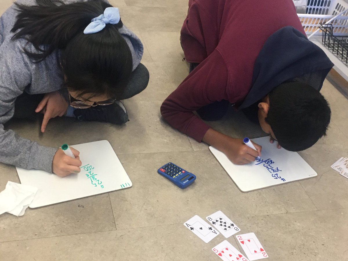 MsHendrix5's tweet photo. Very intense multiplication battles happening today in 6-2. #itsbattletime https://t.co/qNNOAYMkFc