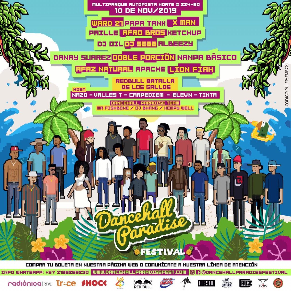 lanotalminuto's tweet photo. LaNotaRecomienda 
Este domingo llega el @dhallparadise con todo el poder de la música Dance. Más información en  https://t.co/opYHKDHsYo https://t.co/TRFPzgNffx