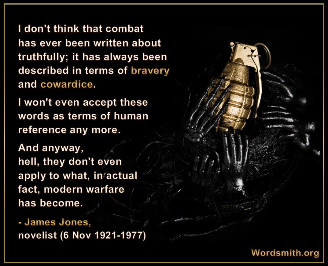 Despite how much it's often romanticized, there is no beauty to war.  #QuoteOfTheDay #Quote #Quotes #Soldiers #Army #War #WednesdayWisdom  #Government #Peace, image size:1073x871