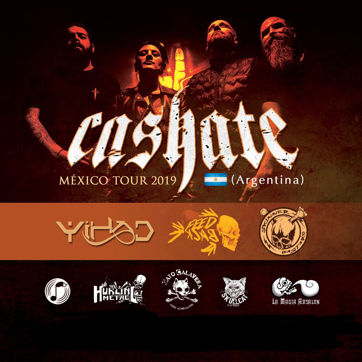 Raza! Nos vemos el sábado en <a href="/GatoCalavera/">Gato Calavera</a>  acompañando a #Cashate junto a #Yihad y #skinnerbastard