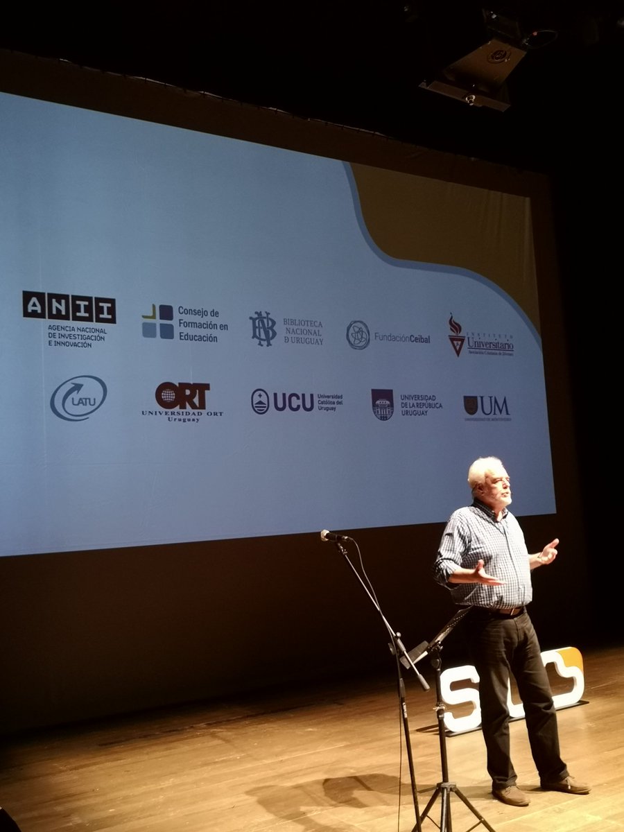 UATE_CFE's tweet photo. Fernando Brum @fbrum34 Director de @ANIIuy, abre el acto de lanzamiento del Sistema Nacional de Repositorios de CyT de Uruguay #Silo Desde @cfe_anep estamos orgullosos de formar parte de la iniciativa con nuestro Repositorio #RIdAA—CFE https://t.co/COmnxxciE5