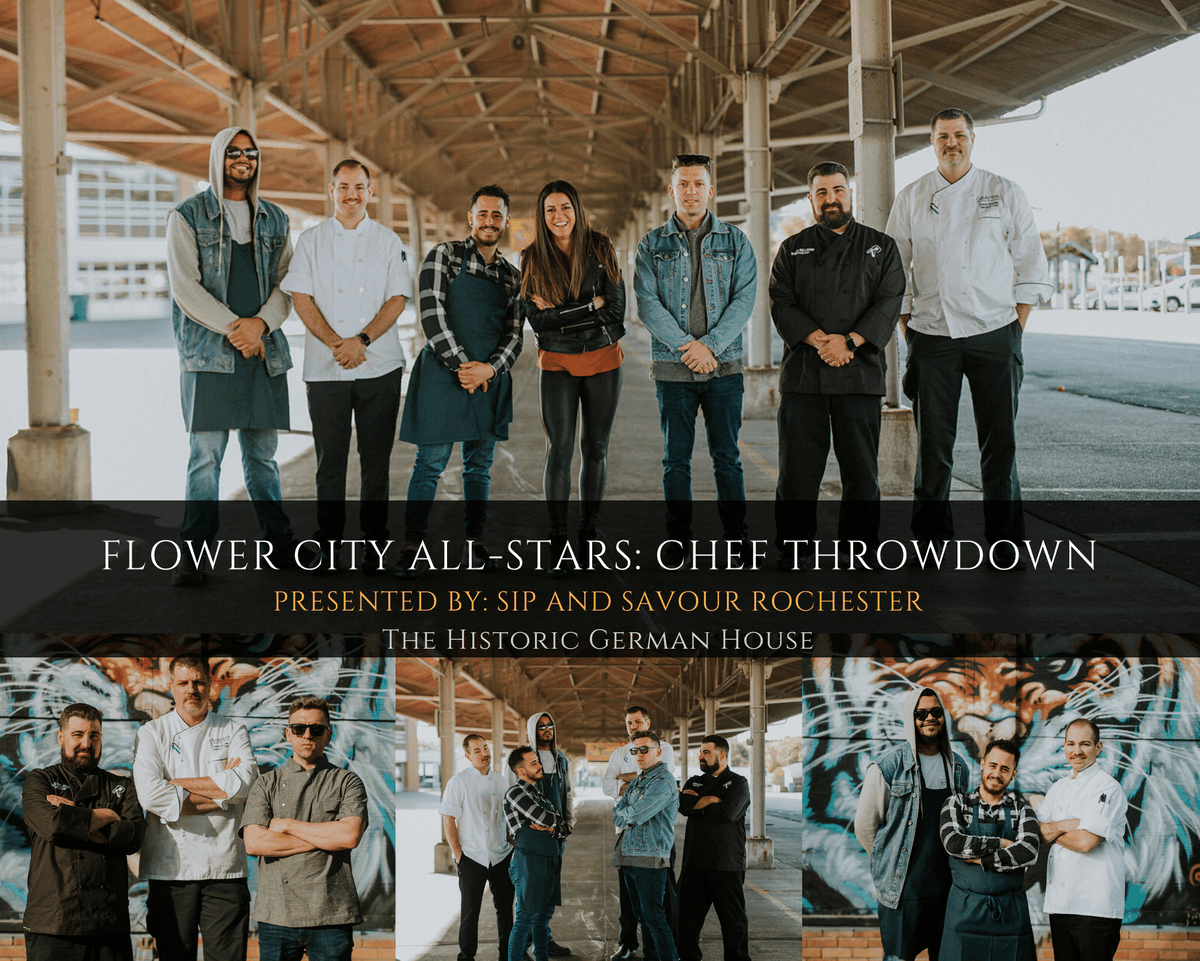 RahChaChow's tweet photo. Looking forward to being a judge for the Flower City All-Stars: Chef Throwdown on Nov. 21. Teams of 3 chefs will compete for bragging rights, with half of all sales being divided between Verona Street Animal Society and CURE Childhood Cancer Assn. Tickets: https://t.co/yJGqHv25cy https://t.co/A1lTReHT0F