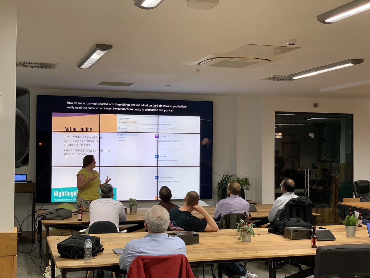 Using Serverless functions for data processing pipelines –<a href="/TheStephLocke/">Steph Locke</a> at the <a href="/ServerlessCWL/">ServerlessDays Cardiff</a> meetup