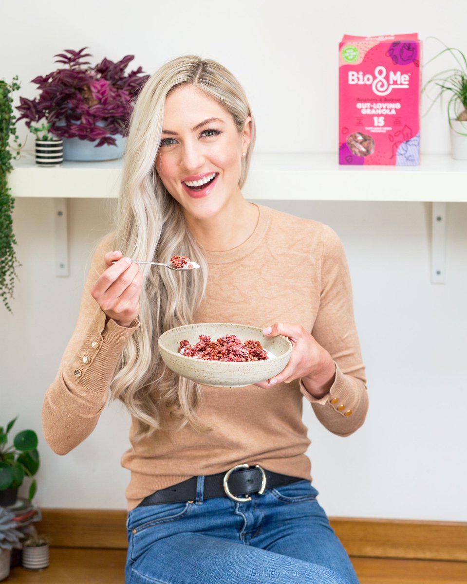 MY NEW GUT HEALTH FOOD RANGE IS HERE! 🎉 I'm beyond excited to introduce Bio&amp;Me - the first evidence-based gut health food brand with granola that's officially ESFA-approved as Good For Your Gut. Head over to bioandme.co.uk to find out more about my gut-loving products!