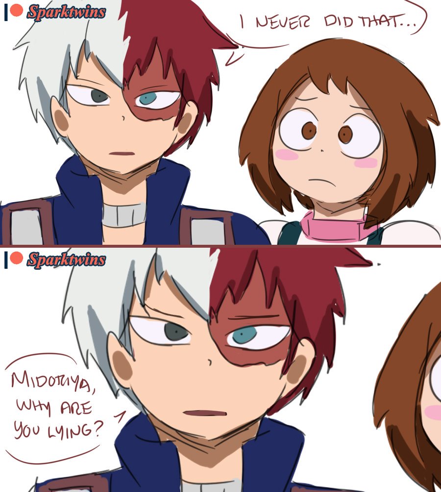 Steven Universe reference lol. Posted two weeks ago on Patreon, thanks for your support! #BokuNoHeroAcademia 