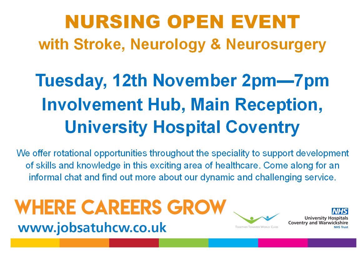 UHCW Stroke Team (@uhcwstroketeam) on Twitter photo Want to join our fabulous stroke team. Come and see what we have to offer- We look forward to seeing you! <a href="/nhsuhcw/">UHCW NHS Trust</a> <a href="/UHCW_Therapy/">UHCW Therapy</a> <a href="/natgibbs2104/">Natalie</a> <a href="/emlcook/">Emma Cook</a> <a href="/traceyfenwick/">Tracey Fenwick ๐</a> Want to join our fabulous stroke team. Come and see what we have to offer- We look forward to seeing you! <a href="/nhsuhcw/">UHCW NHS Trust</a> <a href="/UHCW_Therapy/">UHCW Therapy</a> <a href="/natgibbs2104/">Natalie</a> <a href="/emlcook/">Emma Cook</a> <a href="/traceyfenwick/">Tracey Fenwick ๐</a>
