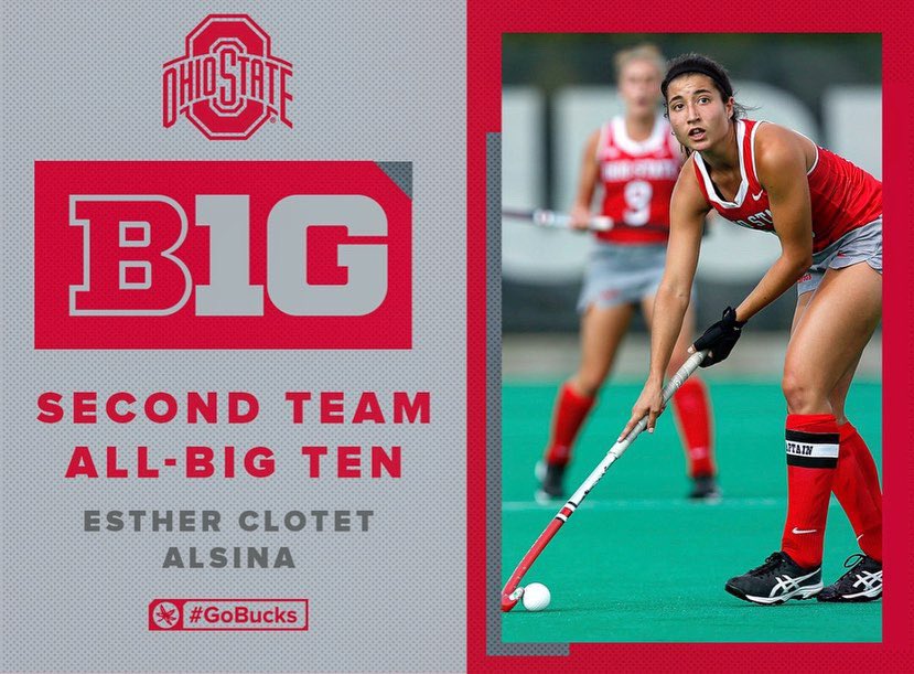 B1G Postseason Honors 🤩

➜ 🔴 Mackenzie Allessie: First Team
➜ 🔴 Esther Clotet Alsina: Second Team
➜ 🔴 Jennica Jonovich: Sportsmanship

#GoBucks