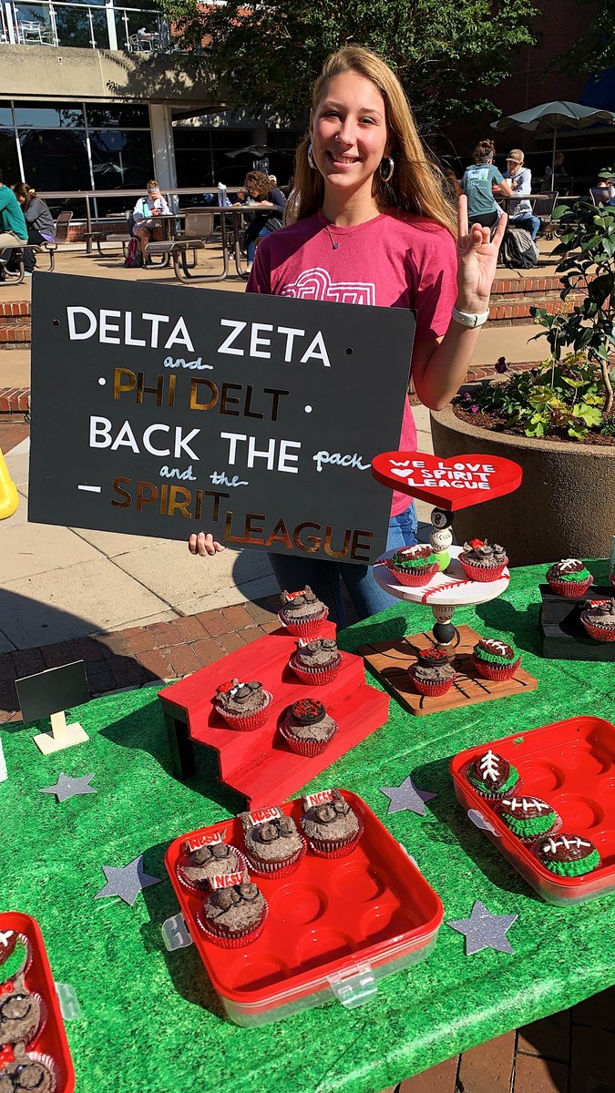 NCState's tweet photo. Ate cupcakes ✔️
Supported a good cause ✔️

This year's @NCStateSAA Cupcakes for a Cause event raised money for @SpiritLeagueNC, a basketball league for children with special needs founded by @ncstatecnr grad Cal Maxwell. 🧁🐺🏀 #NCStateRedWhite https://t.co/NXshqQ1mR7