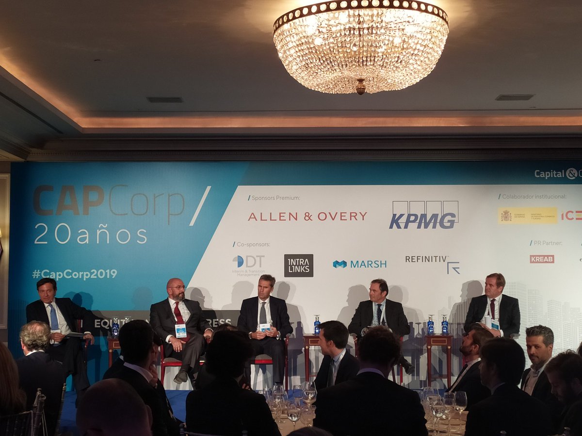 ifaes's tweet photo. En #CapCorp2019, la mesa Then &amp; Now.

@KPMG_ES 
@ascri_info 
#MoiraCapitalPartners
@Naturgy 
@gkonecta https://t.co/13l5FeTmyd