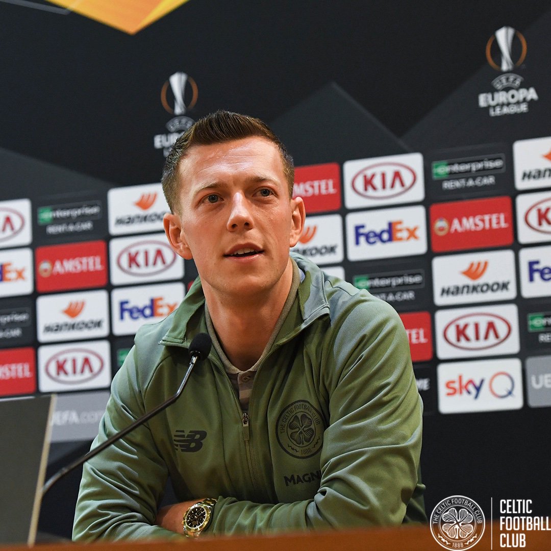 CelticFC's tweet photo. ποΈ Callum McGregor is up for media duties in Rome after signing a new five-year deal.
"Iβm delighted to get it signed and focus on the football. Itβs been a good start to the season for the club and myself. I want to keep playing games and helping the team"
#CalMac5MoreYears https://t.co/QRW2vpvaGy