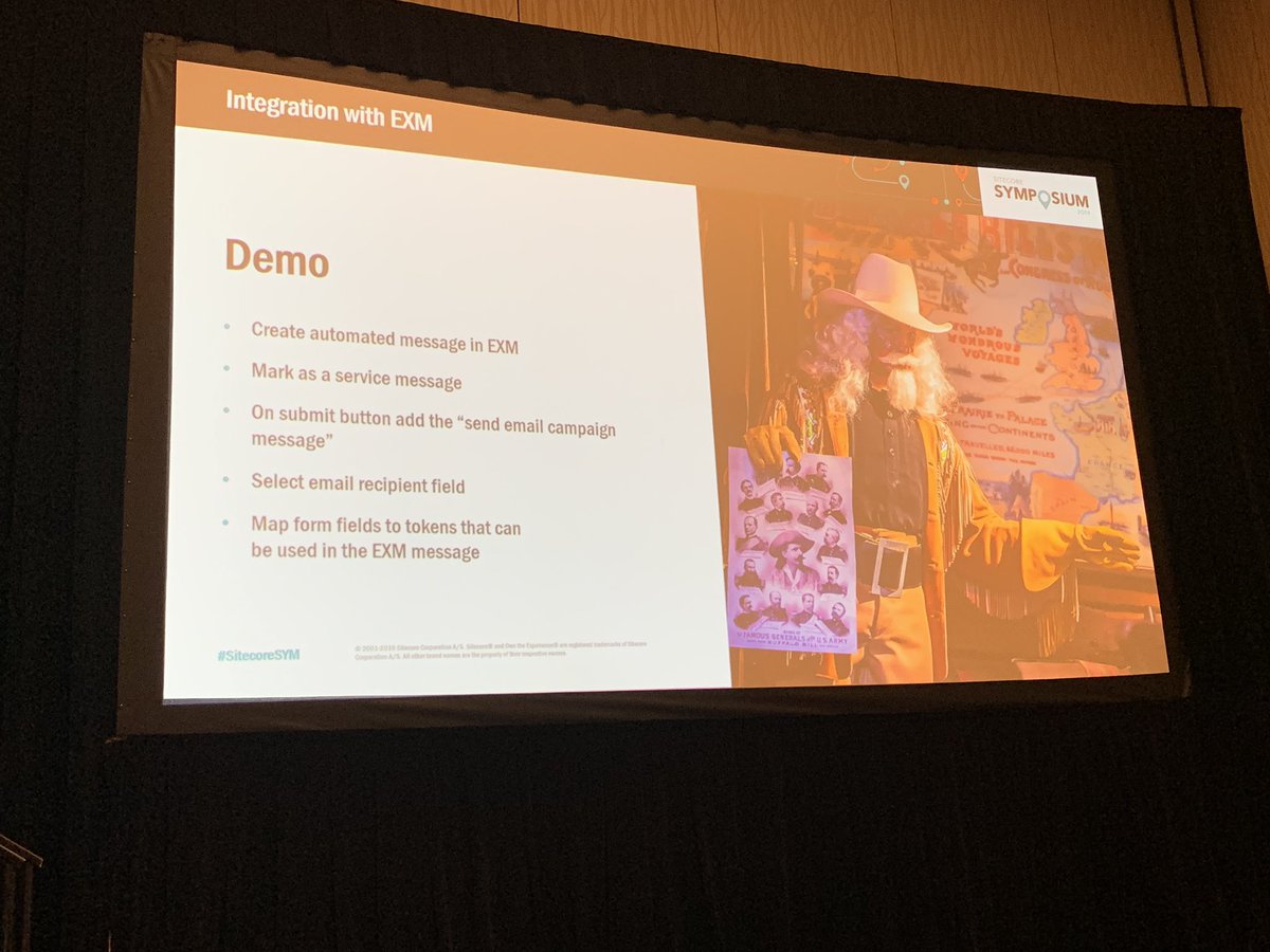 10 things you didn’t know about #Sitecore Forms - great session including video code &amp; demo fragments by Bart <a href="/_onelittlespark/">meow</a> of <a href="/TheReference/">The Reference</a> at #SitecoreSYM