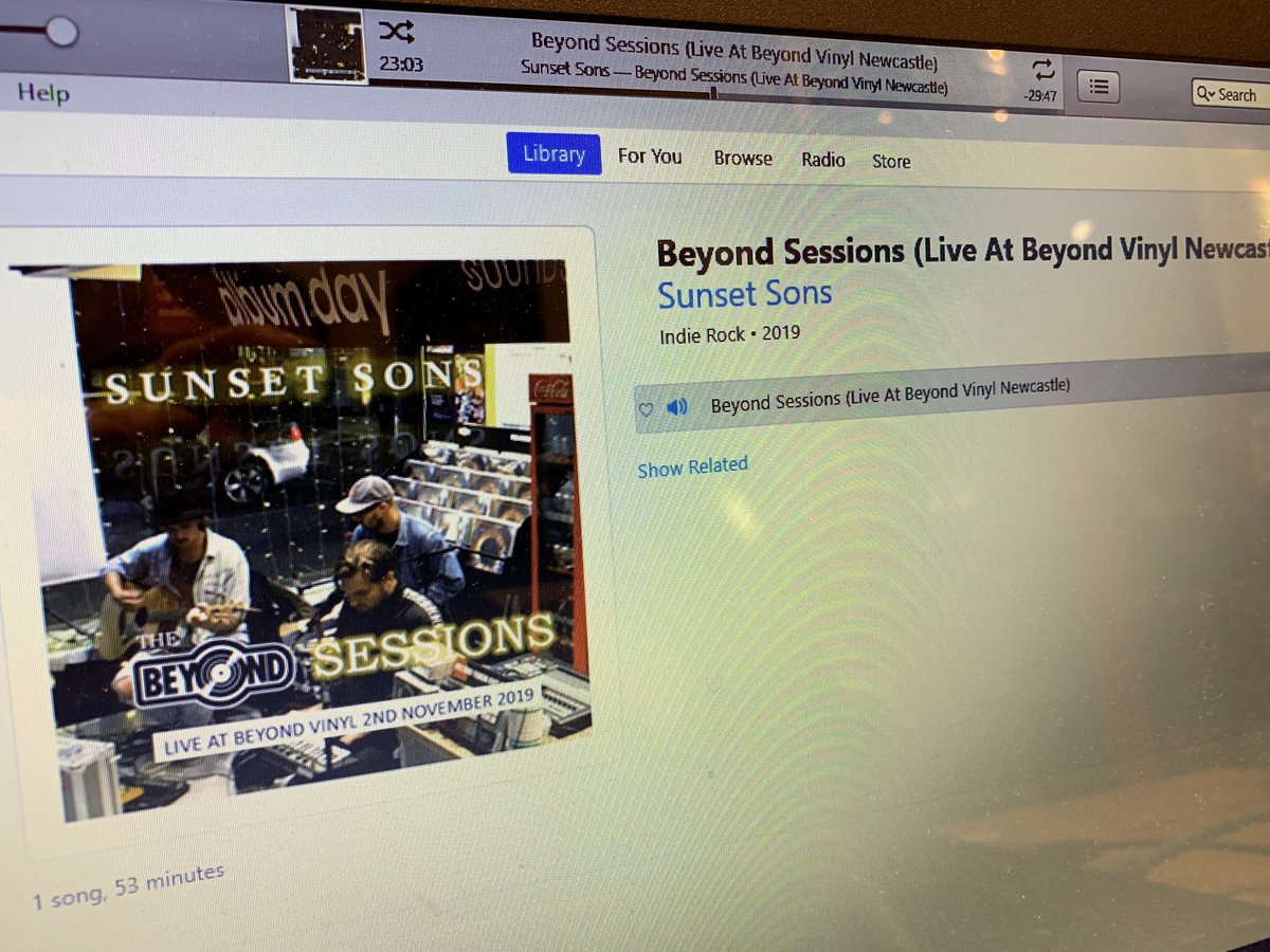 beyond_vinyl's tweet photo. The @SunsetSons Session has now been mixed and sounds pretty good!
(This is on my itunes and is not available from the iTunes Store)
The guys are going to listen to it, then will will post some videos.
@whatsonne #sunsetsons #beyondsessions #livemusic @RSDUK #bloodrushdejavu https://t.co/wH3SNttx6c