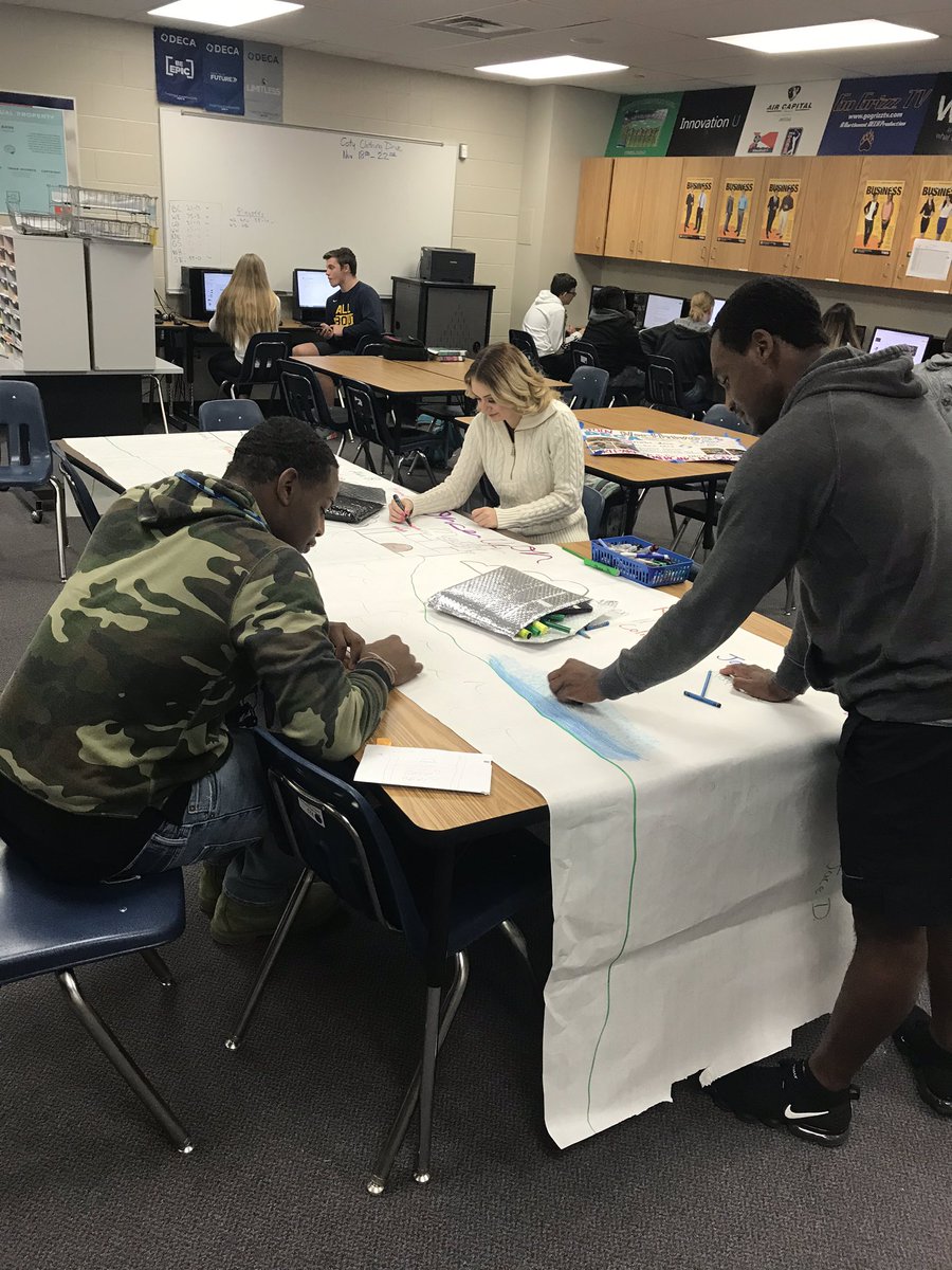 Working hard on the promotional banner for the Drama Department! Don’t miss Once Upon A Mattress 11/15-11/17!