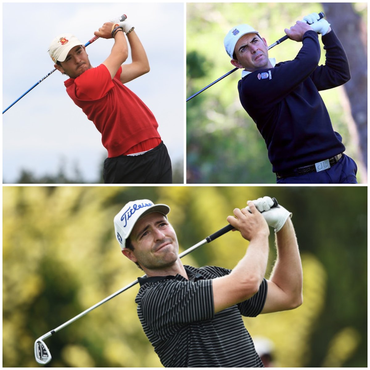 💥 Le deseamos mucha suerte 😊🏌️‍♂️a los andaluces presentes en la 2ª fase de la @ETQSchool que se celebra del 7 al 10 de noviembre 👉 @scottfernandez_, @MarioGaliano95, @Angel_Hidalgo7 y @mquiros1 juegan en @clubalendagolf ⛳️ y Pablo Martín Benavides compite en @DesertSpringsES ⛳️