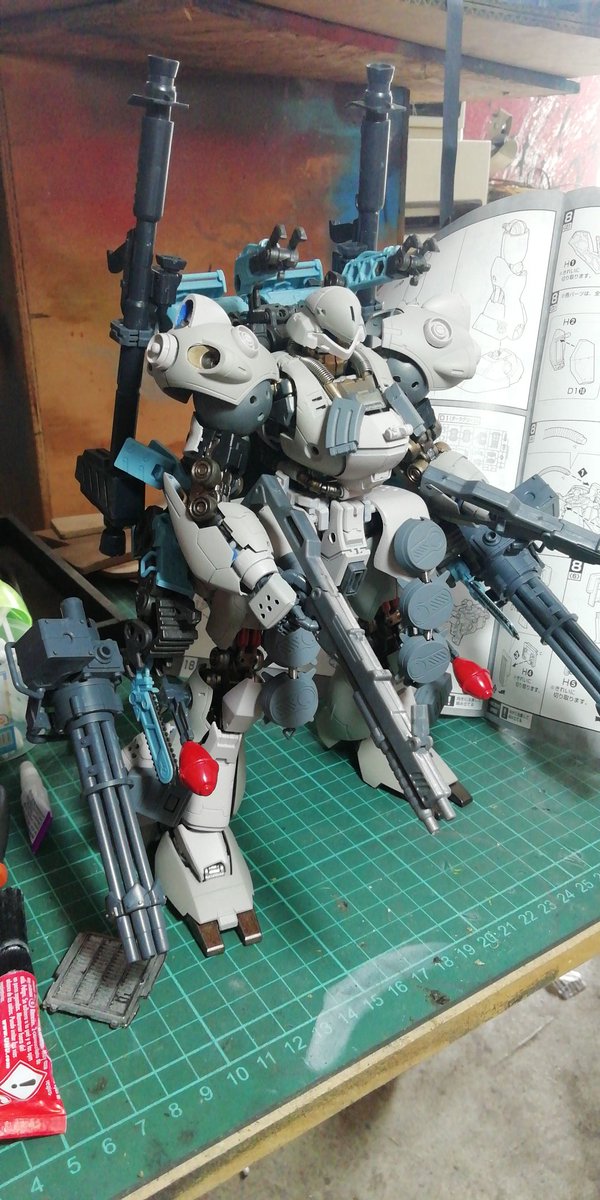 FernandoGaraic1's tweet photo. W. I. P.
Kampfer kai custom full armor
#plamo
#gunpla
#modelkits
#Fog1 Labs https://t.co/avWHHPZs9i