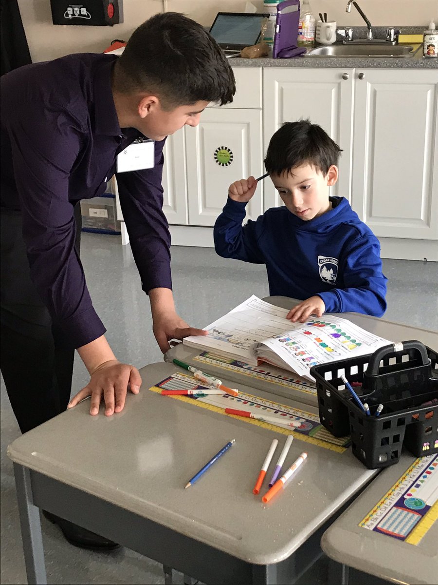 mrpuri106's tweet photo. Brought my son to @HillStrath for Take Your Kid To Work Day and boy was he a great helper! Offered assistance in math, read a Robert Munsch story to all Grade 1s, participated in a craft activity. The students loved him! He loved the “all you can eat buffet” at lunch 😂#prouddad https://t.co/ak1G1I839i
