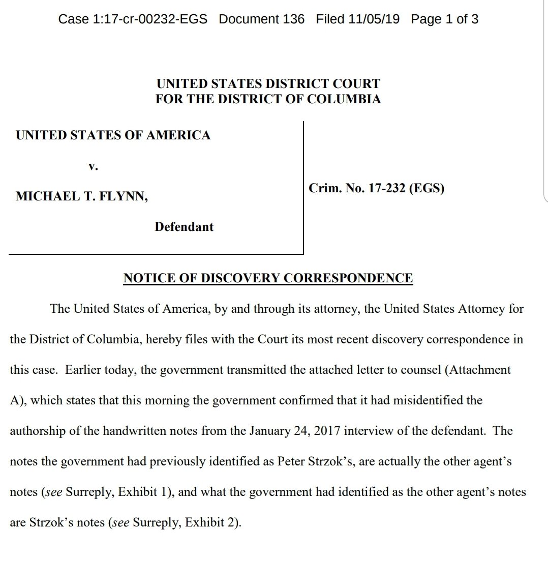 SidneyPowell1's tweet photo. So, let me get this straight. #VanGrack has given us false or wrong information in a federal court proceeding for 18 months, but @GenFlynn is supposed to be a #felon for a made-up "false" statement from an ambush interview #FBI had no legal basis to conduct?
@realDonaldTrump https://t.co/KA2uVWFyyg
