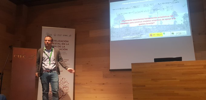 secforestales's tweet image. Primera Jornada del El V Congreso de #Modelización #Forestal CTFC Solsona (Lleida)