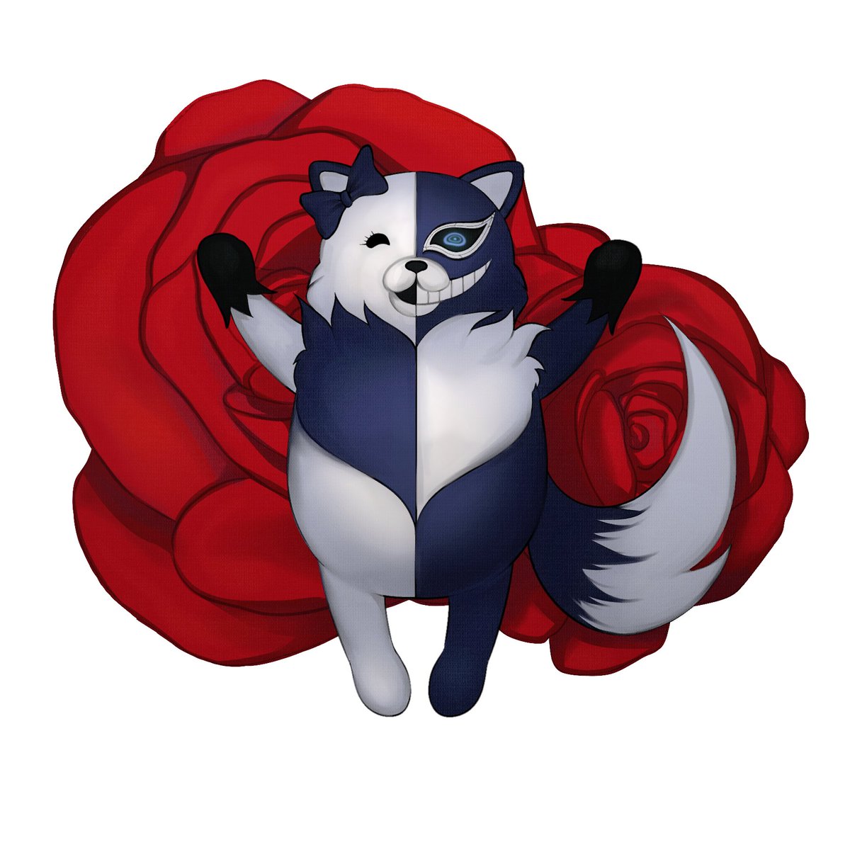 Shinronpa's tweet photo. Splash Artwork of Monokitsune made by KyroKyro and Rire_! 

#fanganronpa #創作論破 #droc #danganronpaoc #danganronpa https://t.co/3FqSC6dwCp