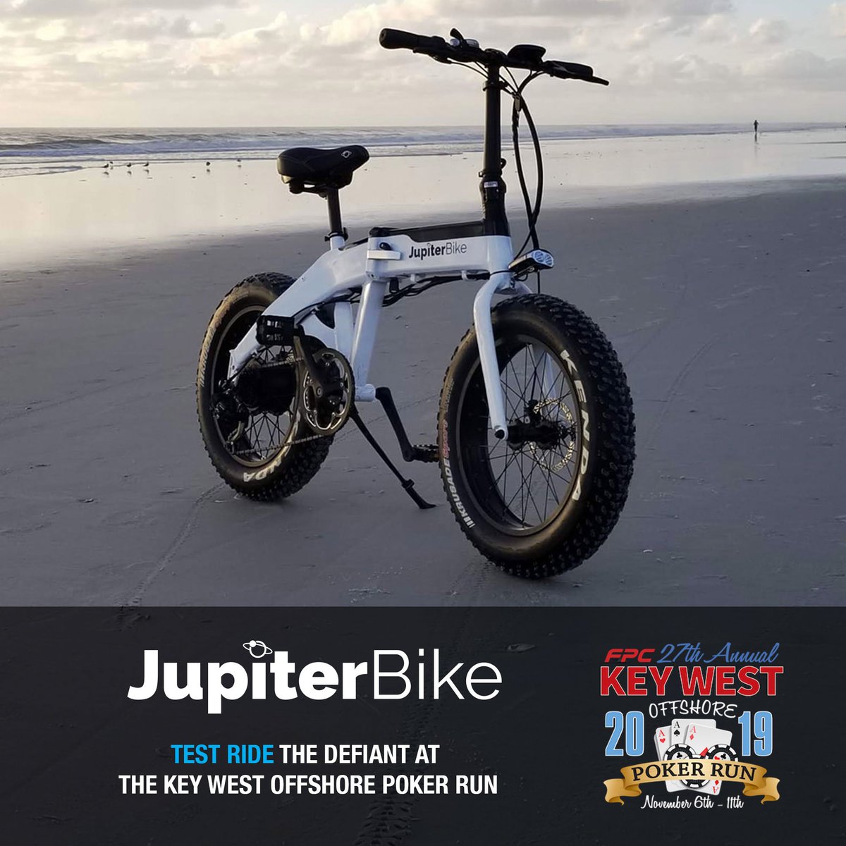 JupiterBike Defiant - Production Models on the way! Preorder NOW! 🚴‍♂️🚀⛱️ #ebikelife #fattirebike #allterrain #rideout #defiant

#KWOPR #foldingBike #foldingElectricBike #marine #boat #compact