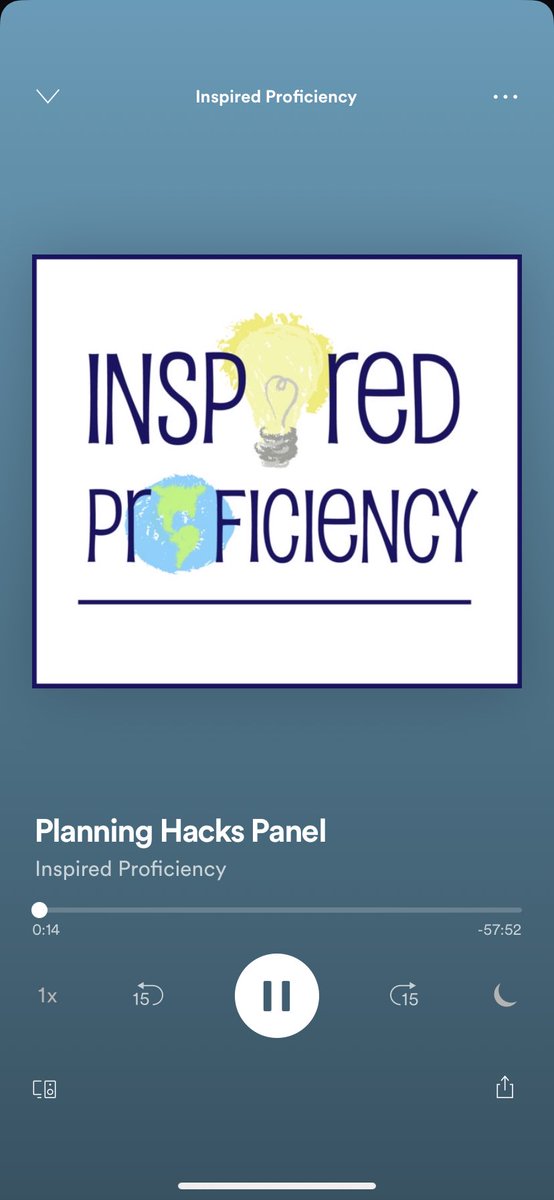 ProfeTrowbridge's tweet photo. Time for @profeashley’s #inspiredproficiency newest episode! World Language colleagues: THIS is the key to achieve making connections all while improving your practice with the language learning approach that is sweeping our nation. @natickps #RelationshipsMatter #Profiency https://t.co/X3eHaySOZJ