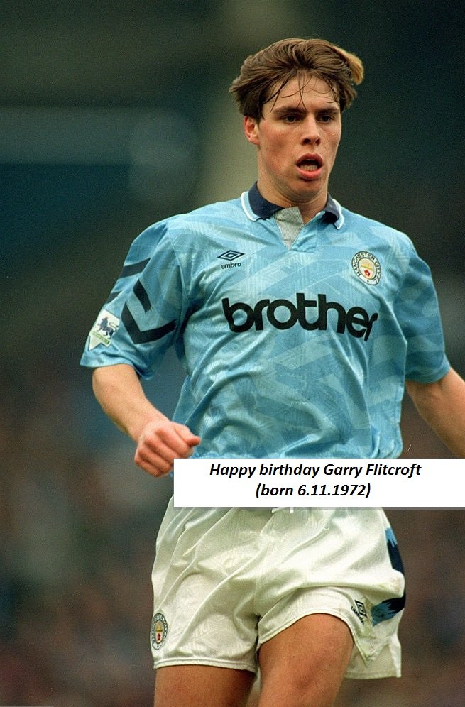 Happy birthday Garry Flitcroft(born 6.11.1972) 