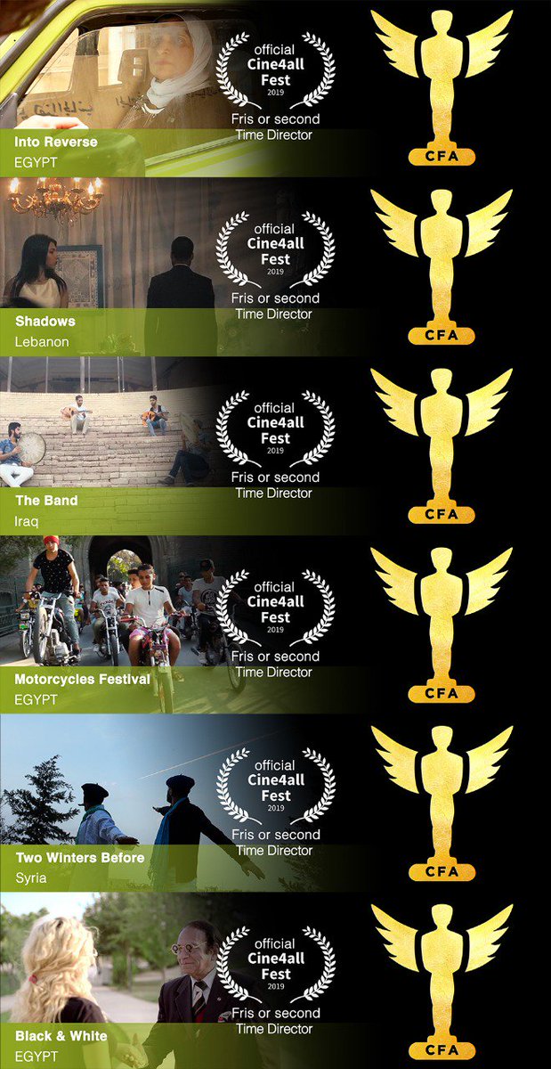 cairo_shorts's tweet photo. Shortlist Nominations For First or Second film Director Award Congratulations https://t.co/fX2LsYkmxm