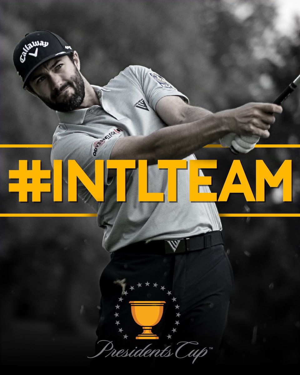 Canadian @ahadwingolf is selected by @ernieels, as a Captians Pick for the Interntational squad @PresidentsCup next month in Australia. Congrats Adam on a well deserved honour! #INTLTEAM #Levelwear