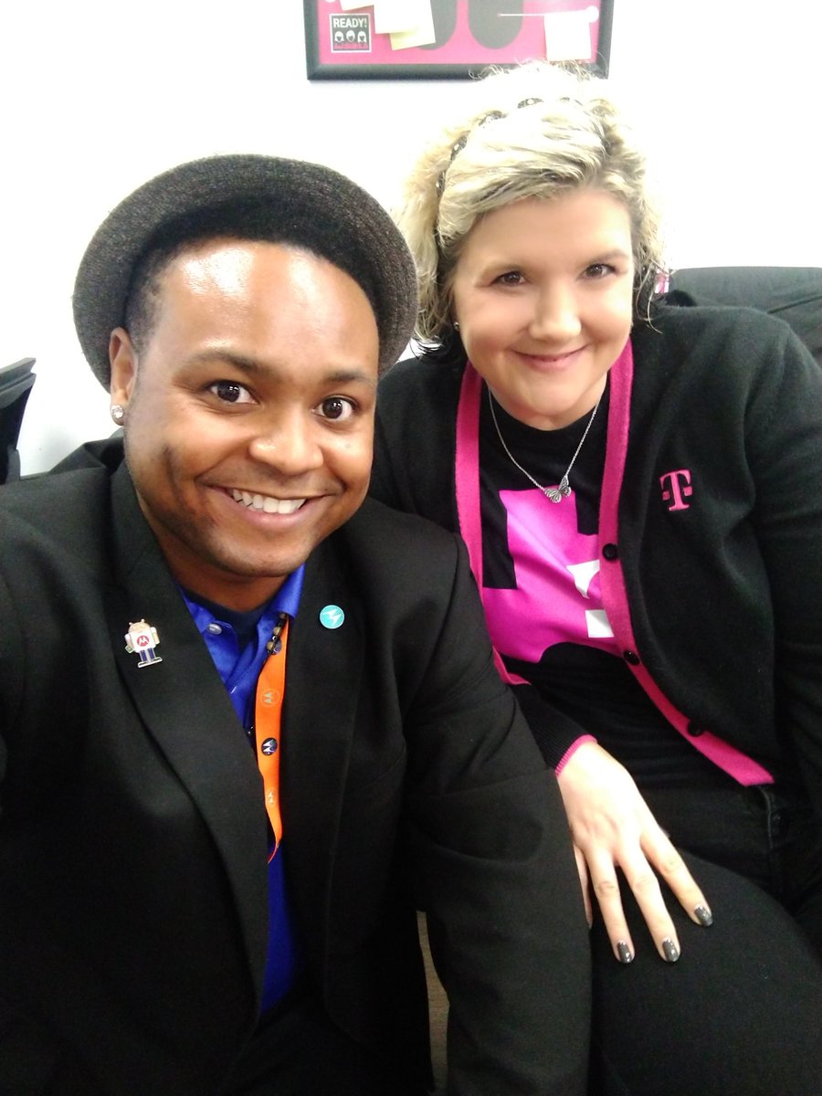Tony Montez Dodd (@itsmetooony) on Twitter photo Wow! It's been a long time and felt great to connect with @MeeksVanbeb again to do what I love! Last class of the year! <a href="/JohnLegere/">John Legere</a> <a href="/JonFreier/">Jon Freier</a> you have one hell of an asset on the training team. Goes above and beyond and treats everyone with respect!
#Motony #TMobile #houstontx Wow! It's been a long time and felt great to connect with @MeeksVanbeb again to do what I love! Last class of the year! <a href="/JohnLegere/">John Legere</a> <a href="/JonFreier/">Jon Freier</a> you have one hell of an asset on the training team. Goes above and beyond and treats everyone with respect!
#Motony #TMobile #houstontx